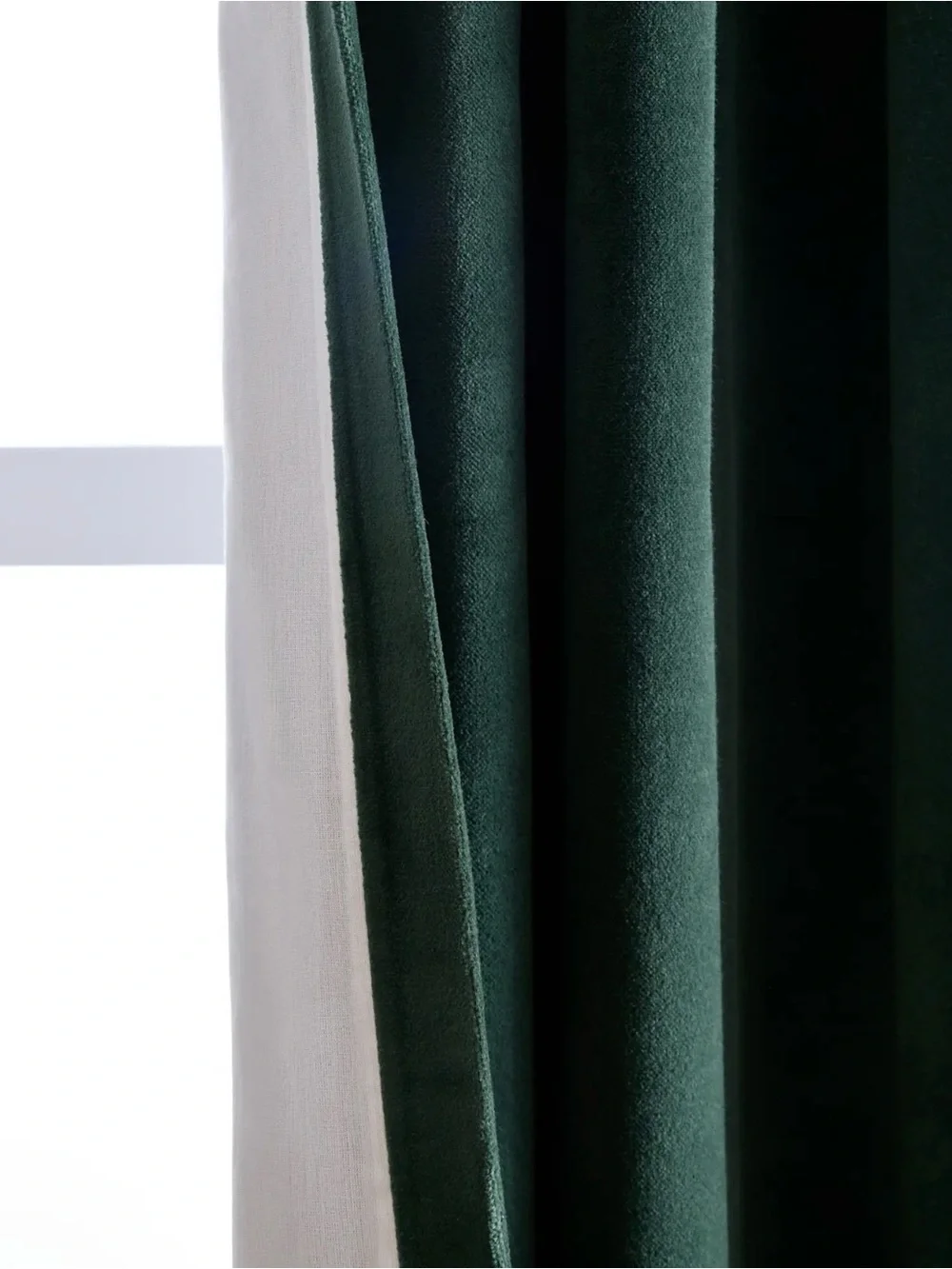 NWOT Quince Velvet Curtain Panels - Spruce - Retail for set $160 48x84